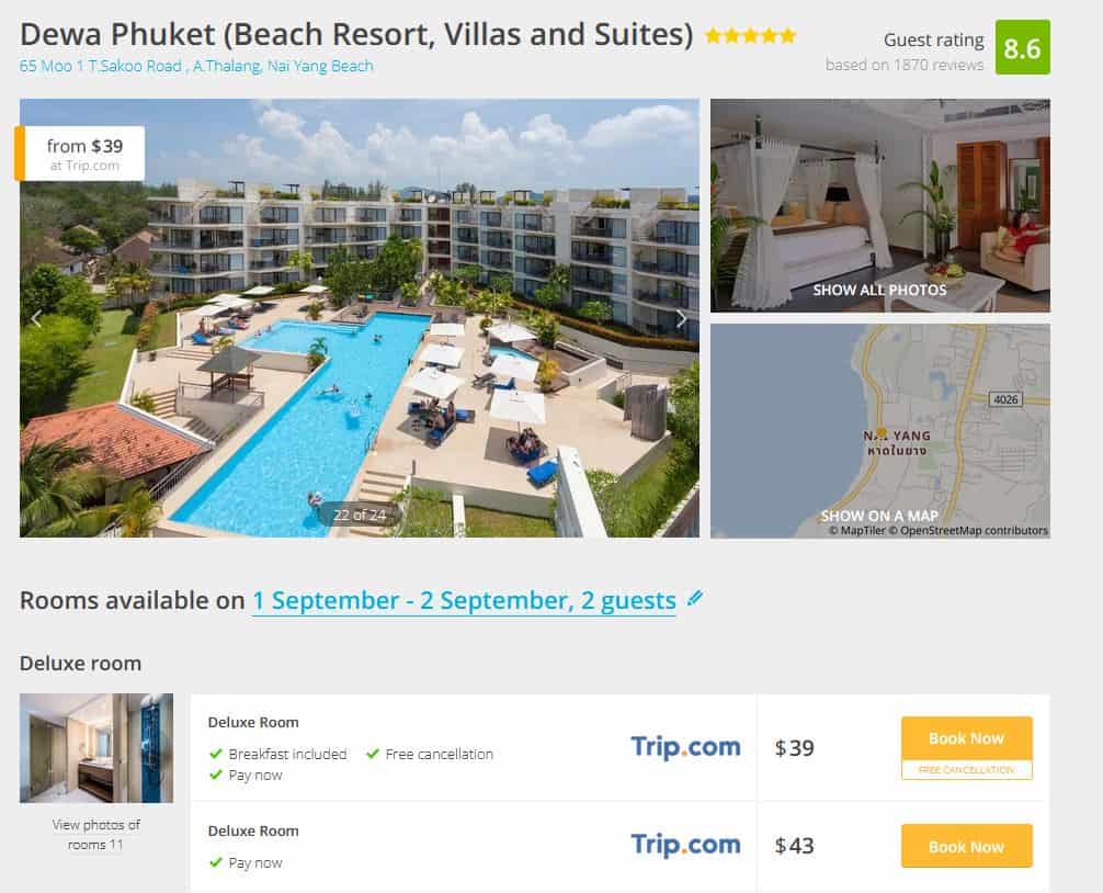 Phuket Hotel Deal
