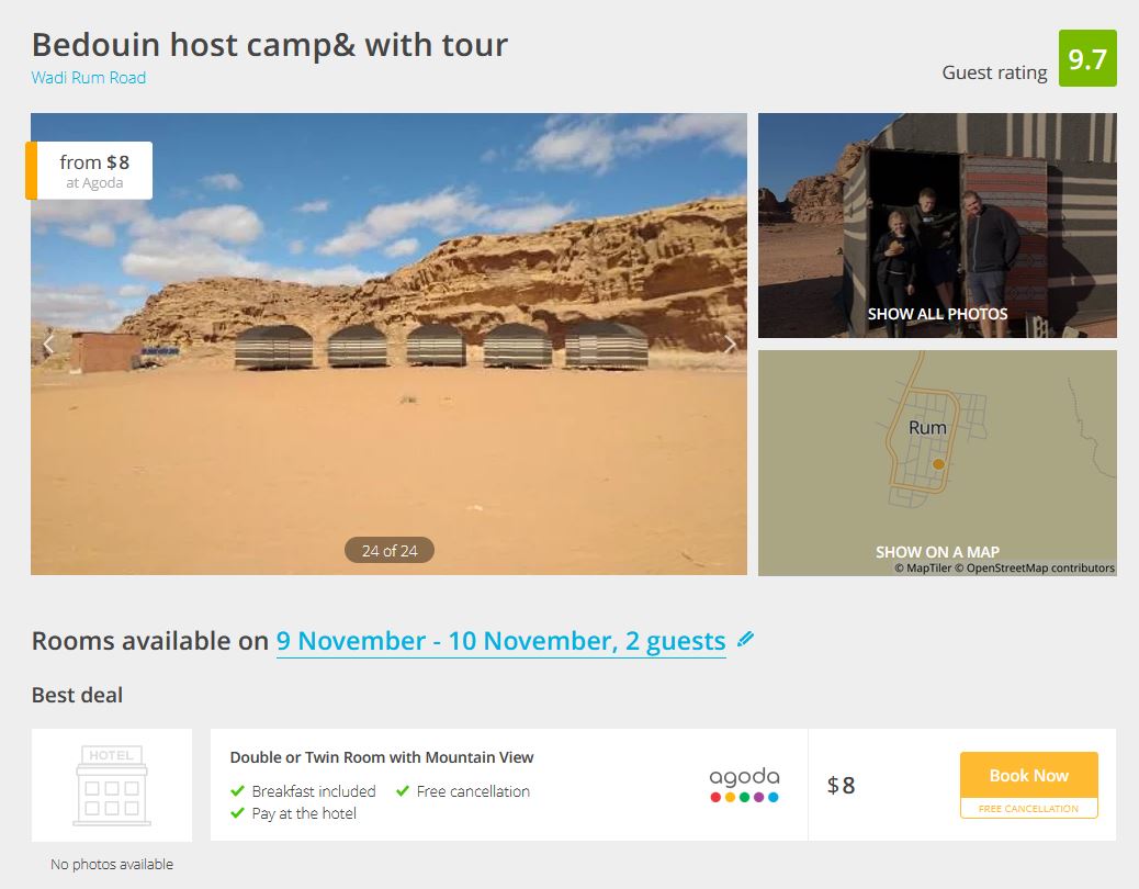2022 10 23 11 57 27 Bedouin host camp with tour Ramm 09.11 10.11 The best hotel deals – Mozi