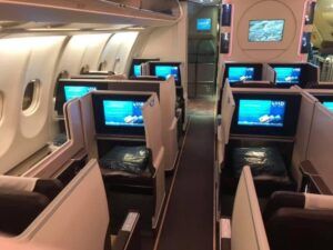 Business class, oman air